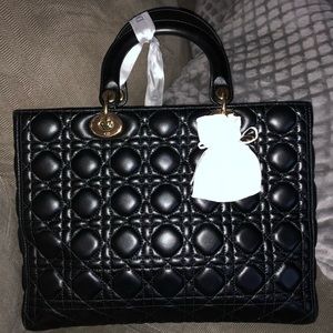 Large lady Dior handbag